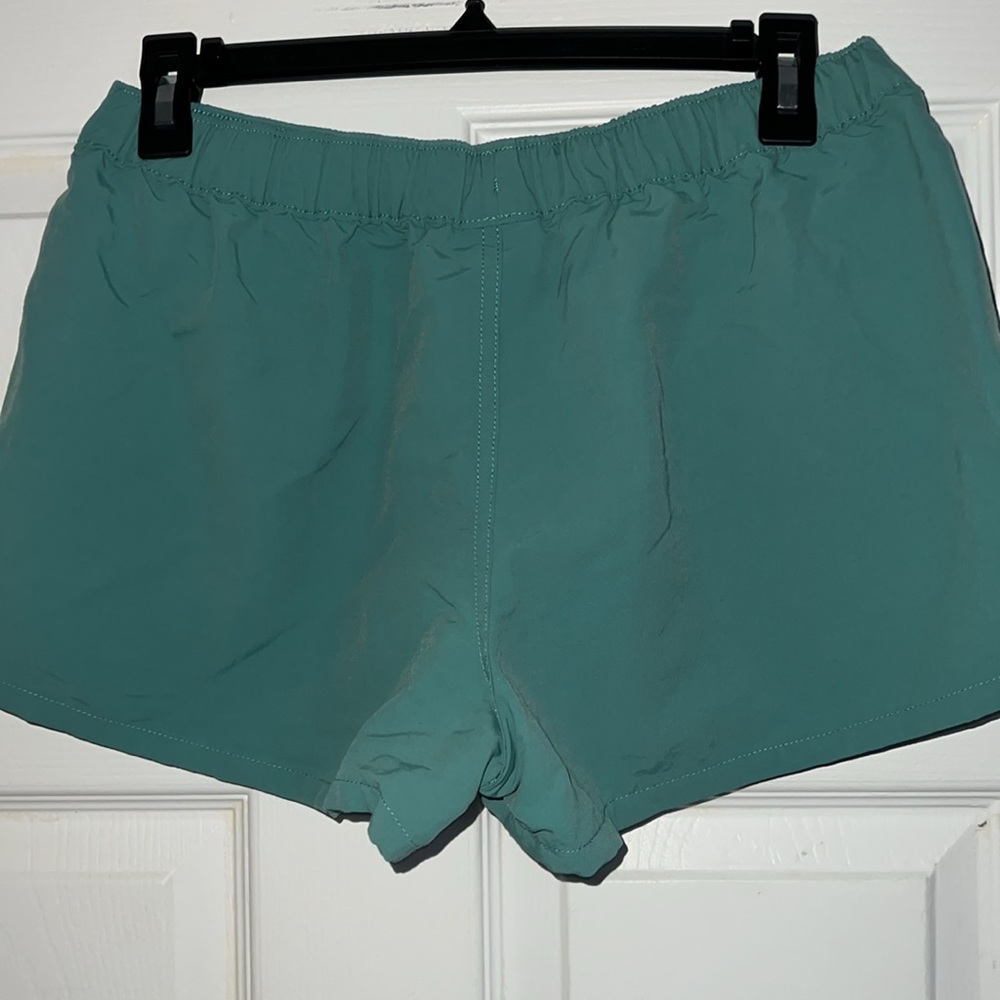 Patagonia Teal Baggies Shorts - Picture 2 of 3